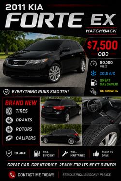 2011 Kia Forte EX Hatchback 4Dr
