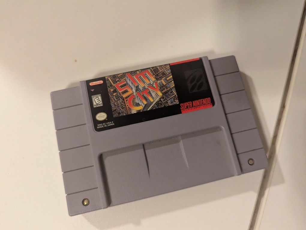 Sim City For SNES