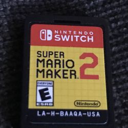 Super Mario Maker Nintendo Switch Game