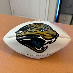 Jacksonville Jaguars Limited Edition Football