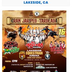 4 Tickets General Admission 