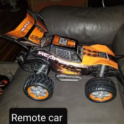 Remote control car 