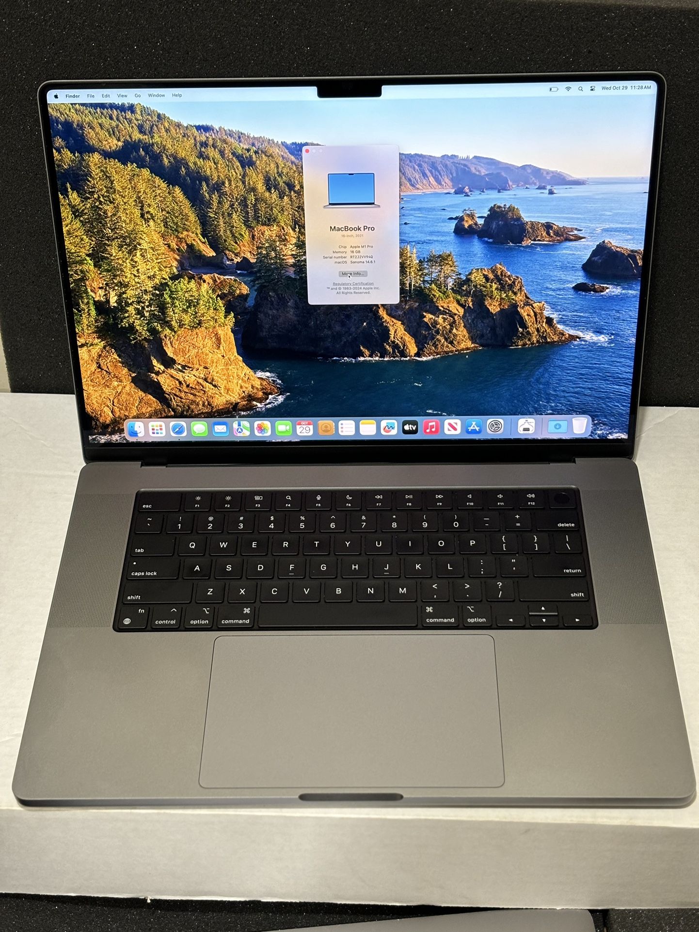 MacBook Pro 16 2021 M1 Pro 2Tb Ssd 16Gb ram
