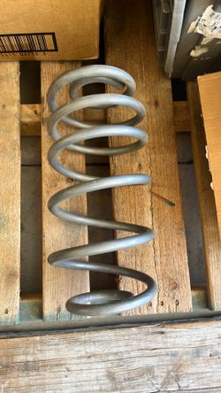 Rear coil, spring