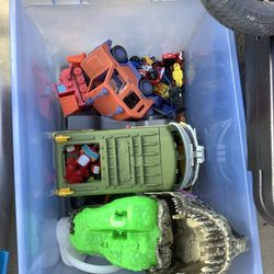  Box Of Toys Hot Wheels TMNT 