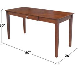 Desk W/ Drawer (read Description) 