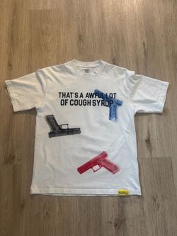 ALOCS "That's A Awful Lot of Cough Syrup" White Graphic Tee