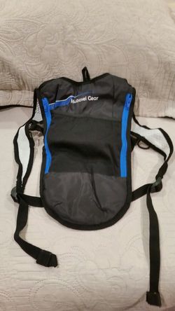 Hydration backpack for outdoor sports.
