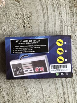 WZNANA NES - Controlador inalámbrico clásico con receptor inalámbrico de 2,4 G, consola de mando inalámbrico para Nintendo NES Classic Mini Edition G
