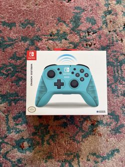 New Hori Nintendo Switch Horipod Wireless Controller Teal