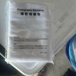 White Photography Backdrop