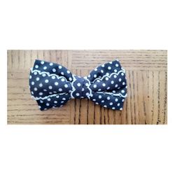 Poka Dot Hair Bow Clip