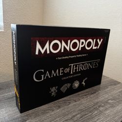 Monopoly Game of Thrones Collector's Edition Board Game (Adults)