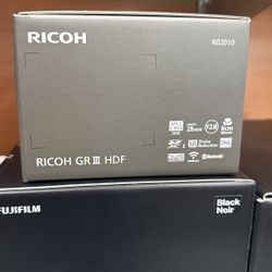 New Ricoh GR IIIx HDF Digital Camera
