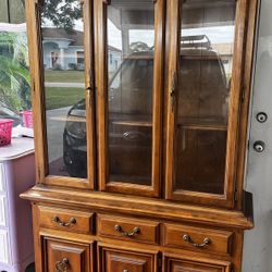 Hard Wood Hutch