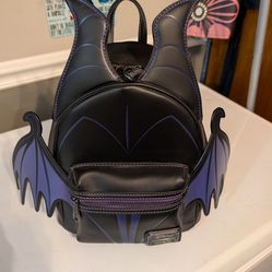 Loungefly Disney Sleeping Beauty Maleficent Figural Mini Backpack