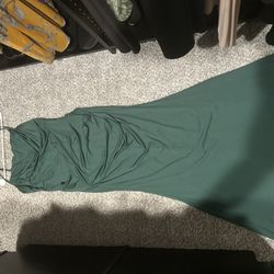 Fitted Green Dress