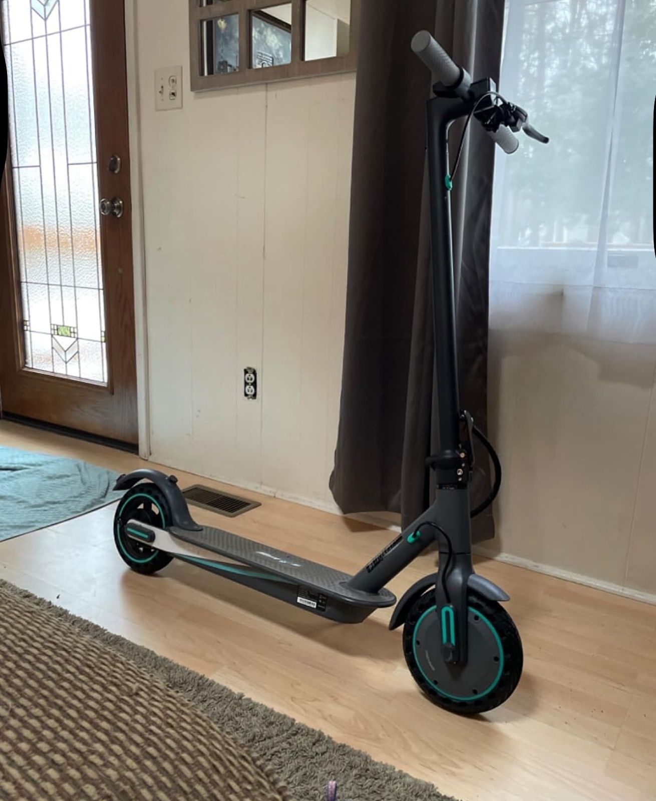 Electric Scooter For Adults Up To 20mph 350W Motor Foldable E-scooter With Dual Breaking System And App Control