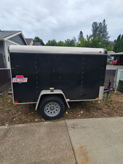 5x8 Enclosed Victory Utility Trailer
