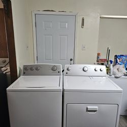SET WASHER AND DRYER KENMORE GOOD CONDITION BOTH ELECTRIC HEAVY DUTY DELIVERY AVAILABLE WE DO REPAIRS 