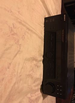 Sony receiver