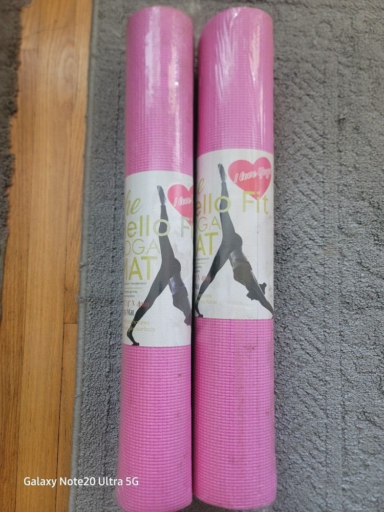 2 Yogs Mats - Brand New