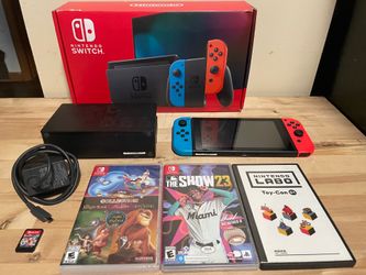 Nintendo Switch Bundle with Box