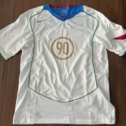 Nike Total 90 White Blue Red And Green Jersey