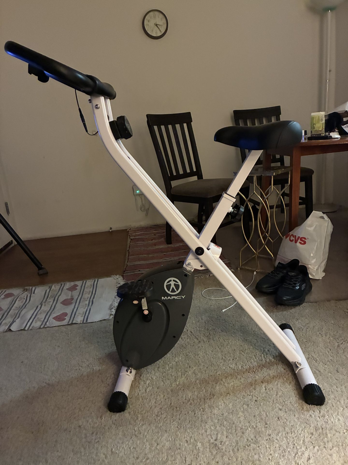 “Marcy” Foldable Stationary Exercise Bike