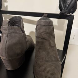 Gray Woman’s Booties