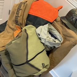 Ultimate Hunting /Workwear Bundle-Timberland, Nike, Columbia, Hilfiger-Size L/XL