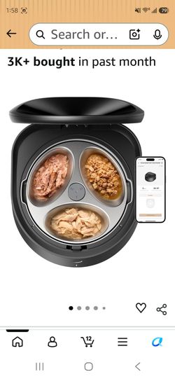 Refrigerated automatic wet food feeder