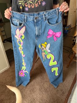 Handmade senior jeans