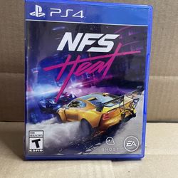 PlayStation 4 Game PS4 Need For Speed Heat 