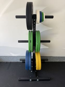 Rogue Weight Plate Set & Storage Tree