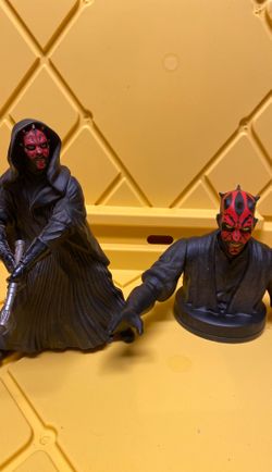 Star Wars Darth Maul Figure and Cup Top