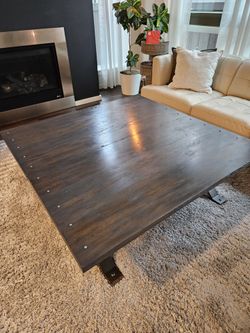 Solid Wood Coffee Table