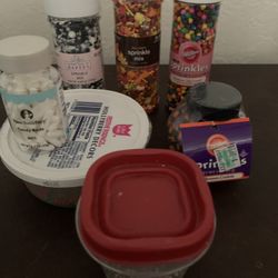 Sprinkles, Lot Of. Baking Cookies, Cupcakes, Etc.