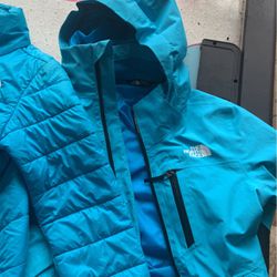 Kids Shoes And NorthFace 2 Layer Coat 