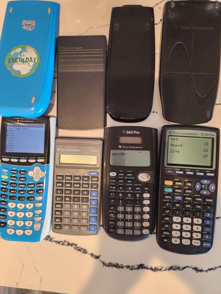 Texas Instrument Calculators