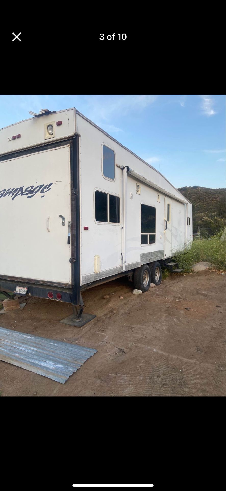 2007 rampage 26ft toy hauler Trade Or Sell.