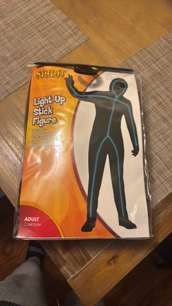 Light up stick figure