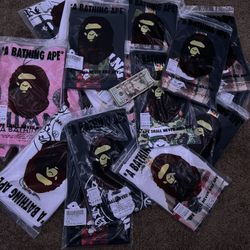 Bape Tees. back to school sell come shop🛍️