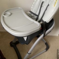 2018 Graco Blossom High Chair w/ Booster - Great Condition + Manual - $60 OBO