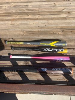 4 Baseball & Softball Bats – Easton, DeMarini & DSG