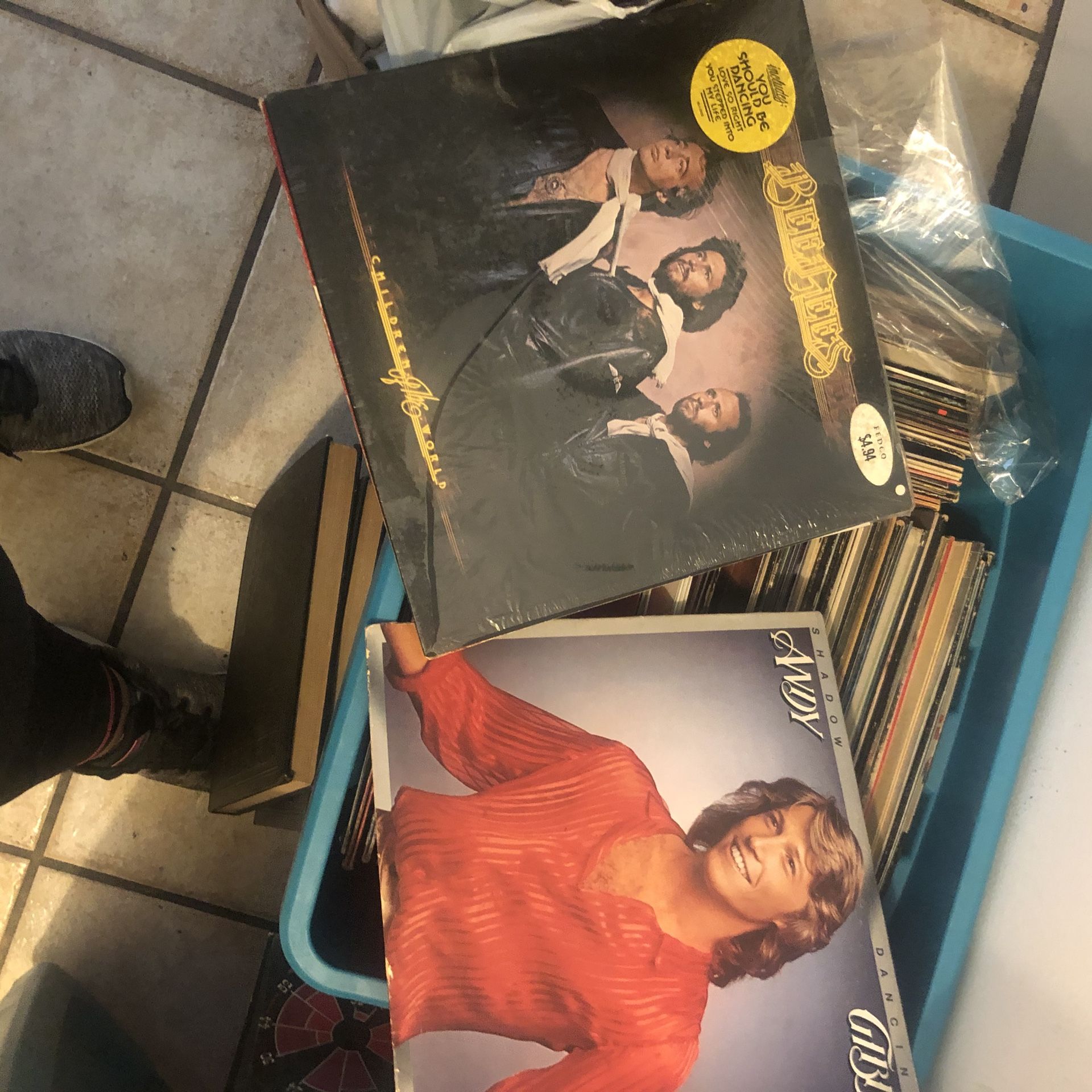 Albums box full