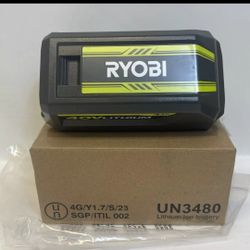 Ryobi 40V Lithium-Ion 4.0 AH Battery - Se Habla Español