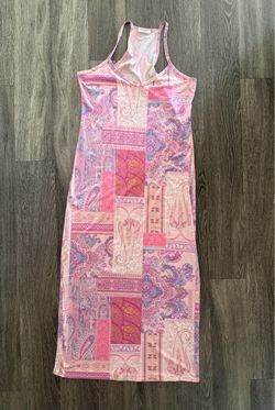 Pink Paisely Maxi