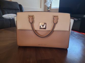 Michael Kors Butternut Sylvia Tricolor Large Satchel.