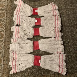 Boardwalk 503WH 5 in. Super Loop Cotton Wet Mop Head - Large, White New. 5 pieces in stock. $30 all.